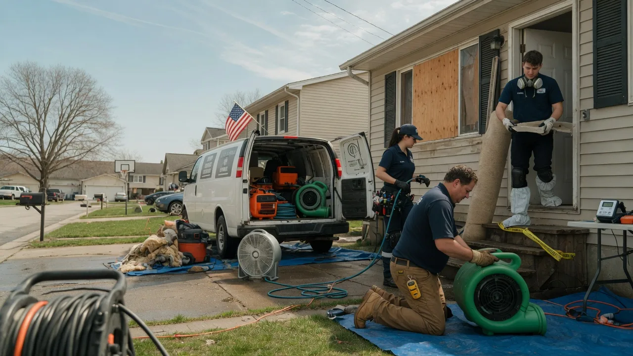 Water Damage Restoration in Ashwaubenon, WI near me